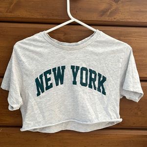 Garage cropped tee